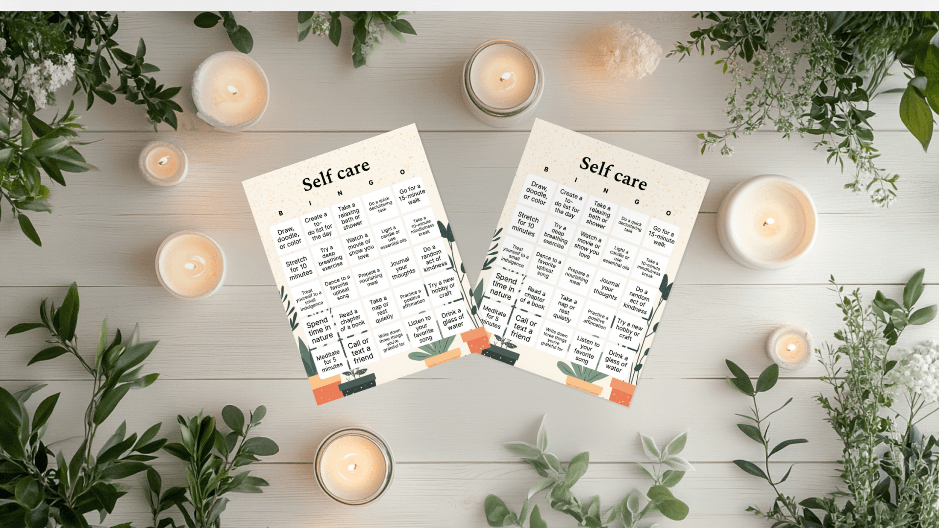 self care cards