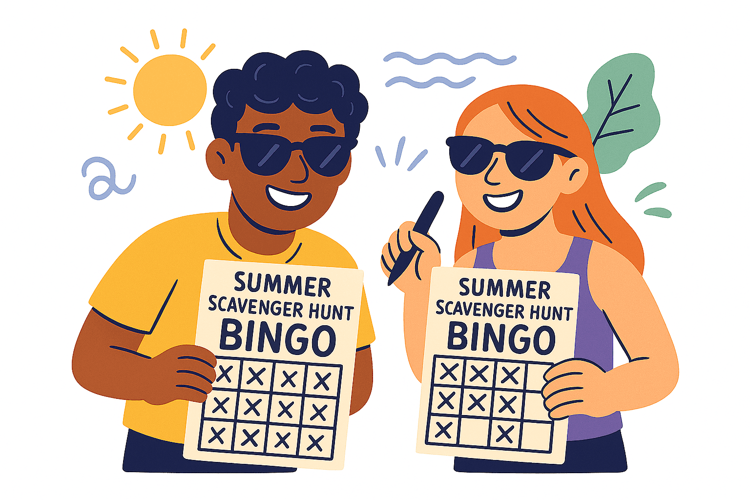 summer bingo cards